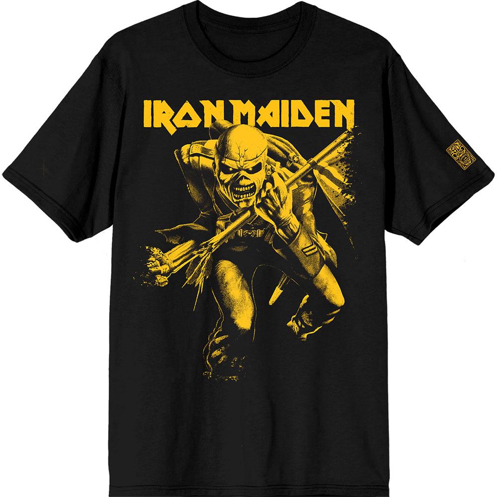 Iron Maiden - 50 Trooper Crop Heren T-shirt - Zwart